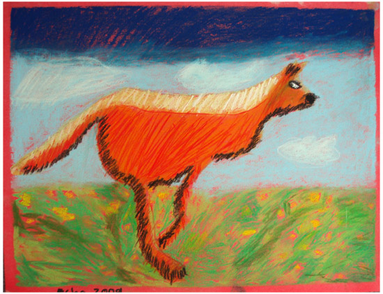Animals in Motion with Chalk and Oil Pastels | Art One Academy