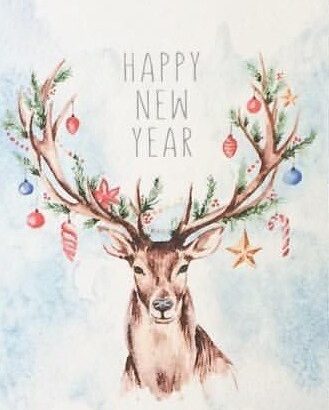 Winter Watercolor Holiday Cards