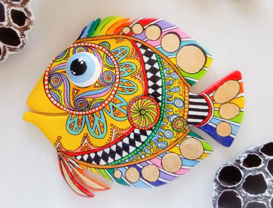 Tropical fish clay workshop